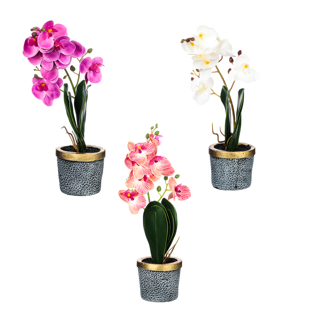 Цветочная композиция Ladecor в виде орхидеи - #1