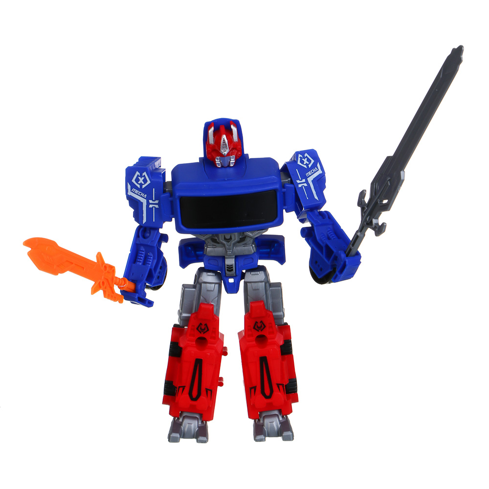 ИГРОЛЕНД Робот "Воин улиц", трансформация, ABS, 20,7х23х6,5 см, 3 дизайна - #7
