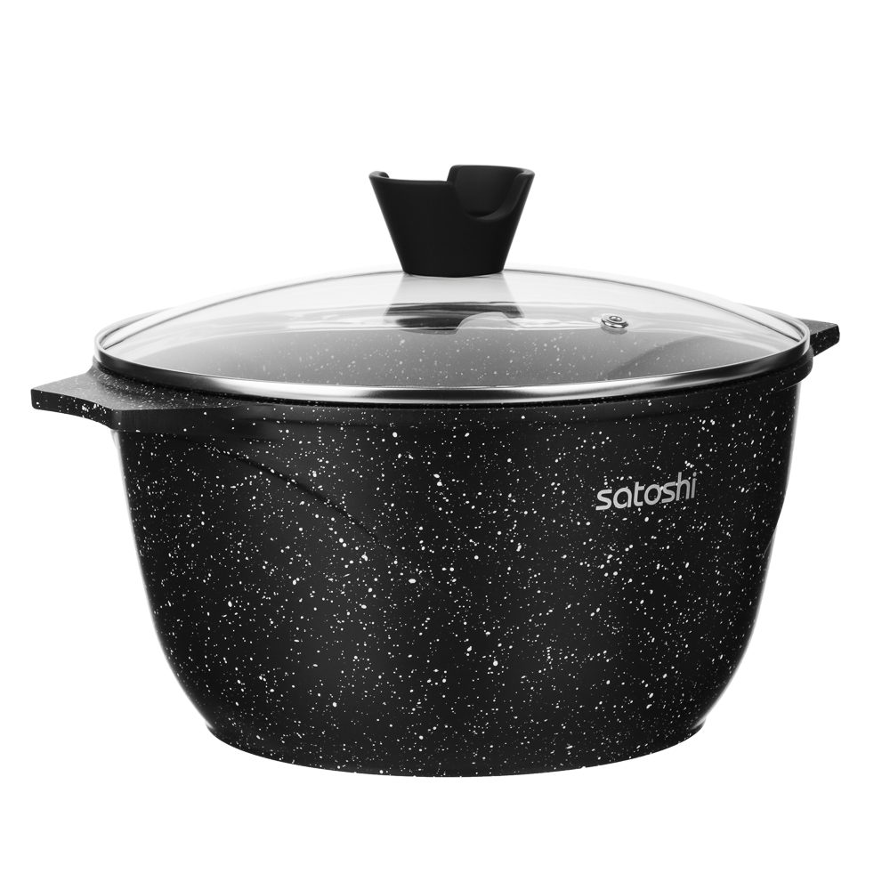 SATOSHI Монфор Казан 24х13,0см, 4,8л, литой алюминий, индукция - #3