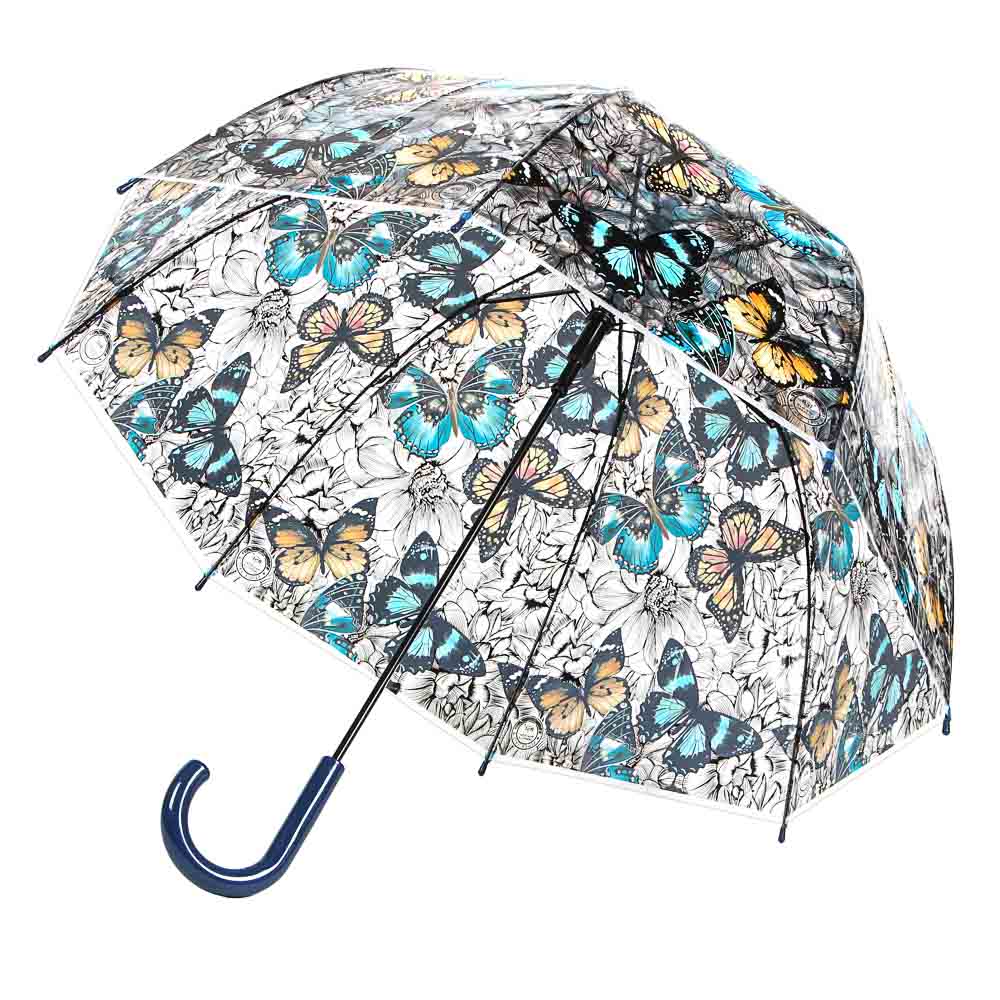 Зонт-трость женский, сплав, пластик, ПВХ, 60см, 8 спиц, 4 дизайна - #3