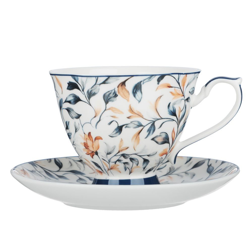 Набор чайный 2 пр., 220мл, MILLIMI, Алисия, фарфор - #1