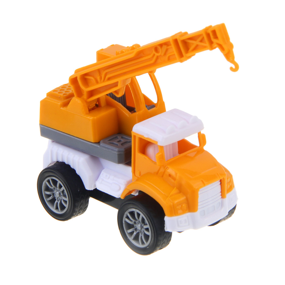 ИГРОЛЕНД Спецтехника Стройка, инерция, PP, 8,5х3,9х5,9 см, 4 дизайна - #3