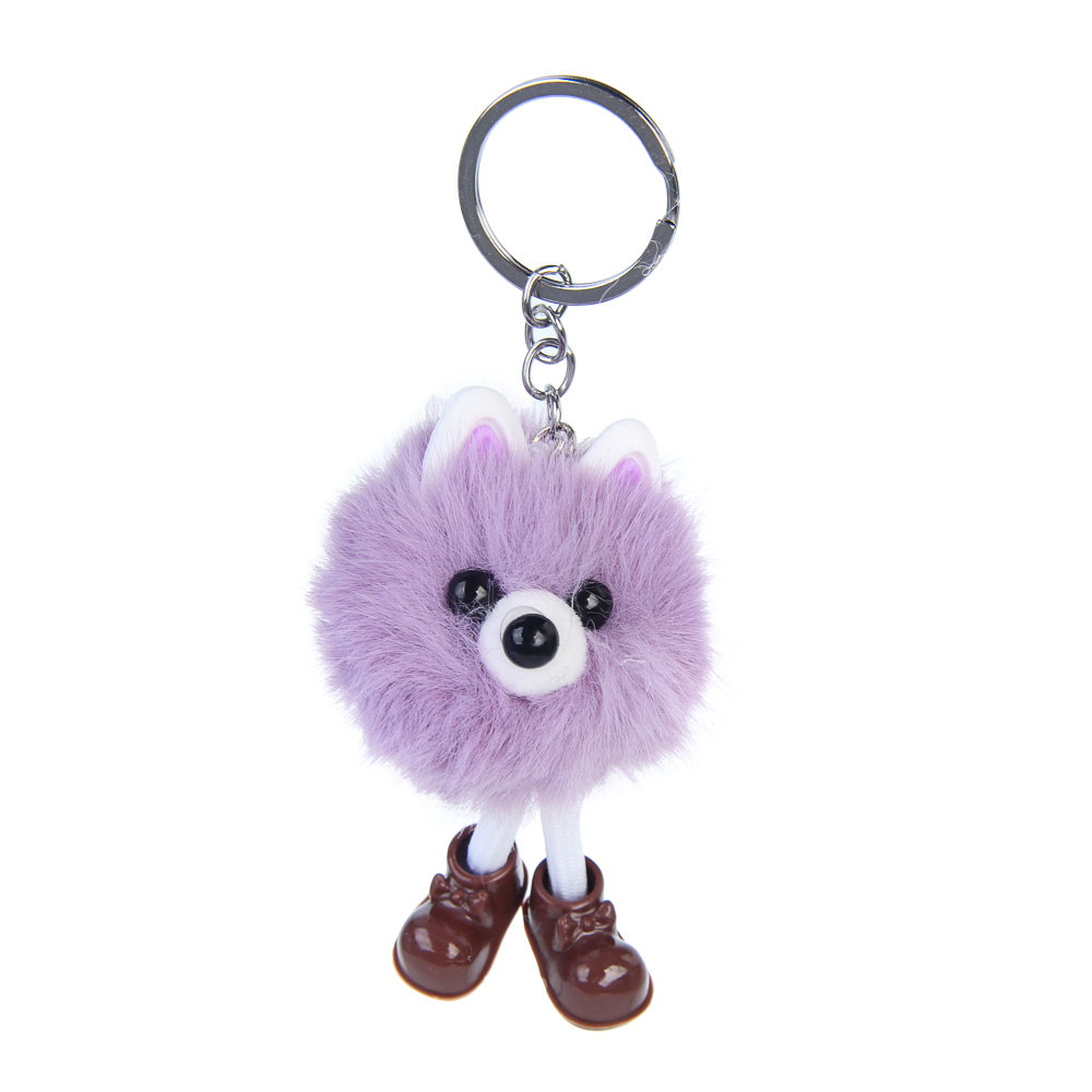 ИГРОЛЕНД Подвеска мягкая "Пушистик", до 10 см, полиэстер, иск. мех, 3 вида - #2