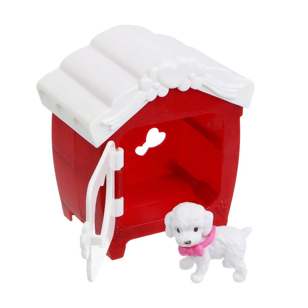 ИГРОЛЕНД Питомец с акс. "Дружок в будке" ABS, PP, 8х5х12 см, 6 диз. - #6