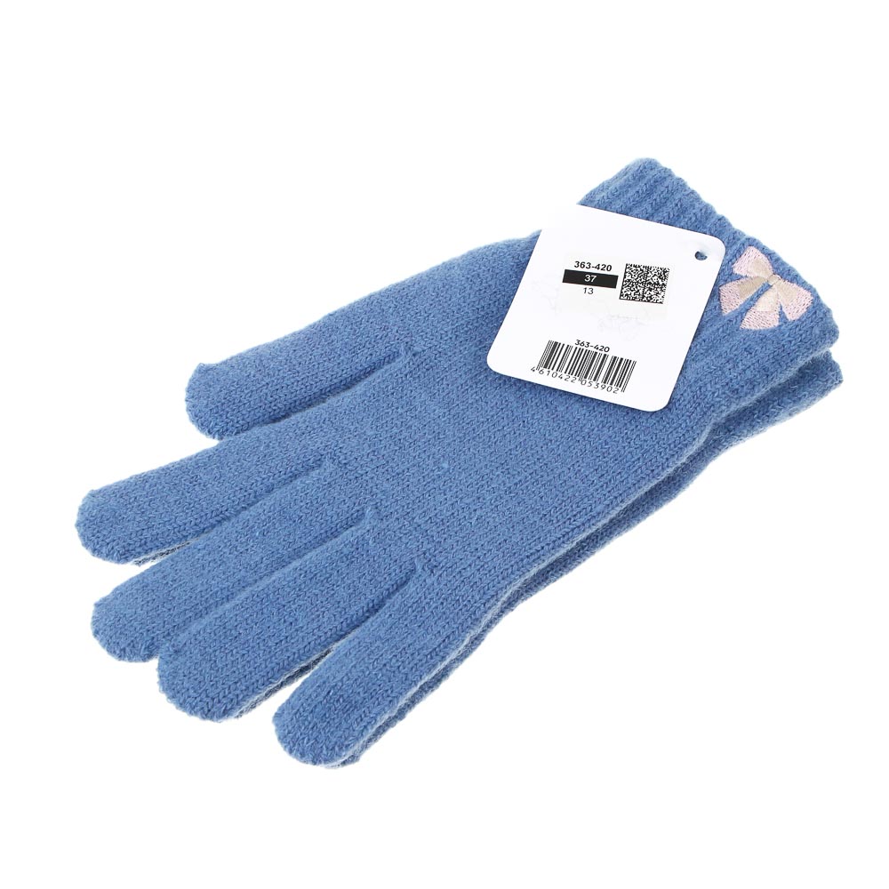 GALANTE Перчатки женские с вышивкой, р.18-20, 100% акрил, цвета в ас-те, ОЗ25-04 - #6