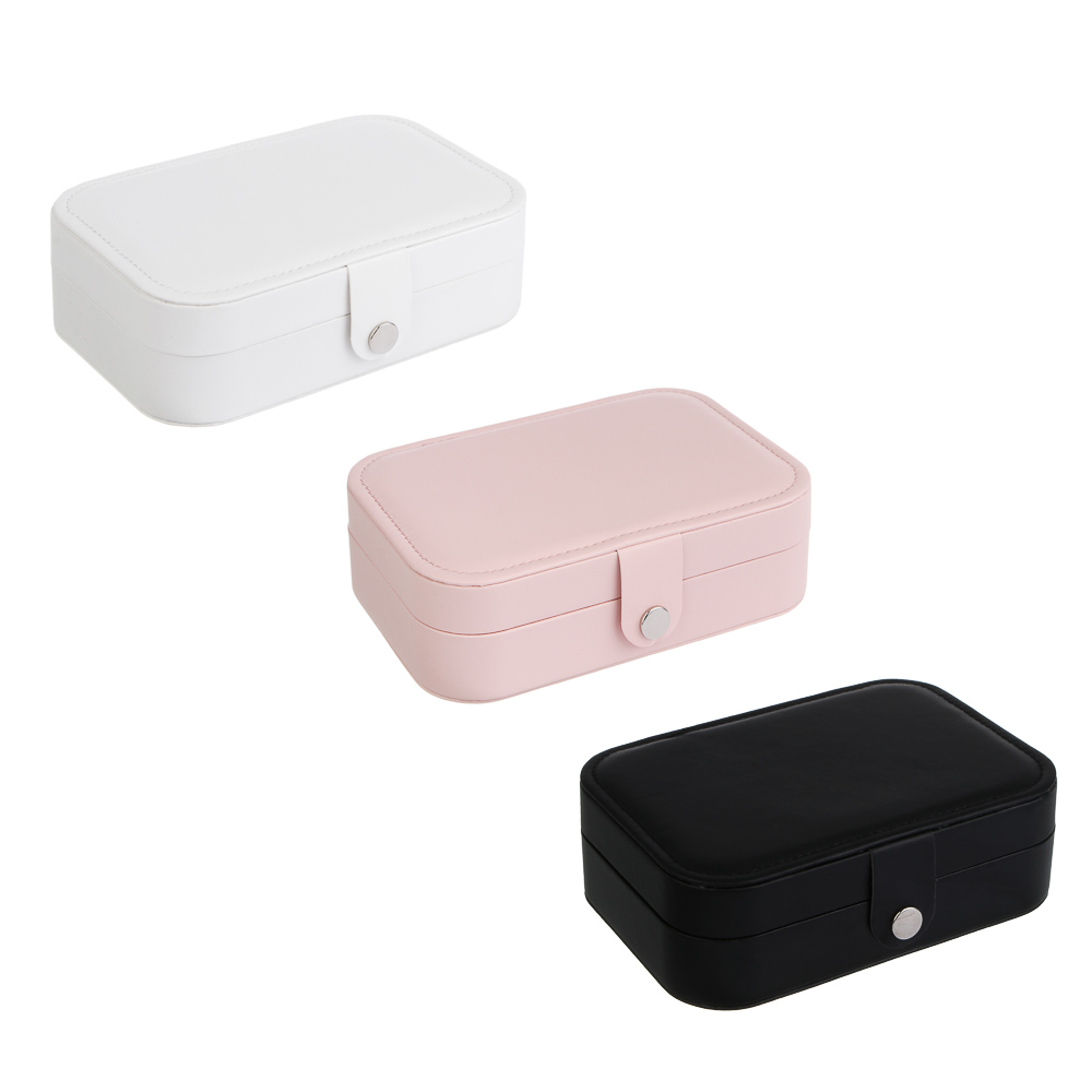 Шкатулка для украшений, 16x11x5 см, ПВХ, 3 цвета - #1