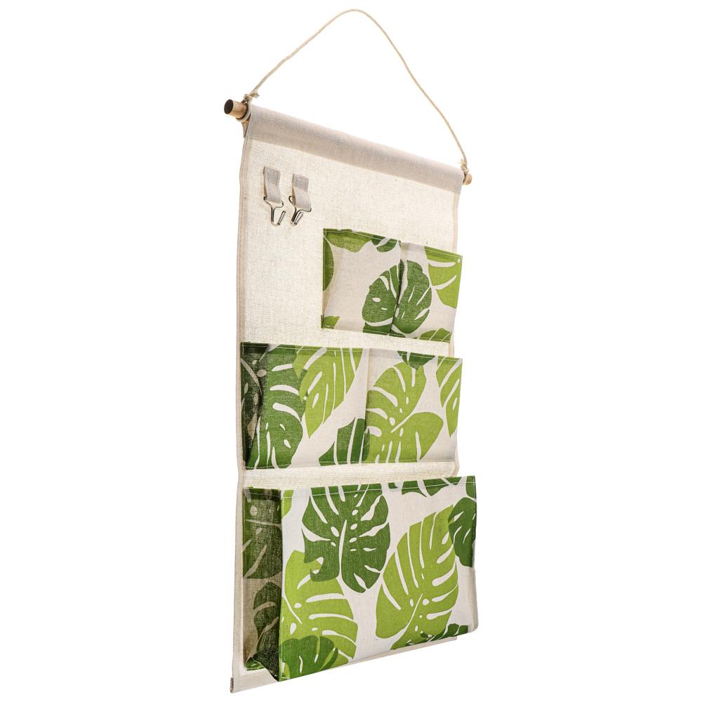 VETTA Барселона Кофр подвесной настенный, 5 объемных карманов, 2 крючка, текстиль, 34х55см,4 дизайна - #9