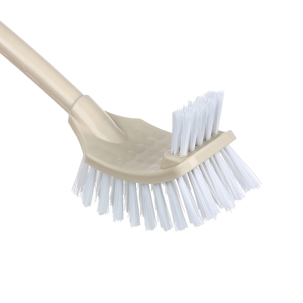 VETTA Ёрш для туалета с двойной щеткой для труднодоступных мест, пластик, 12х10,5х42,5см - #5