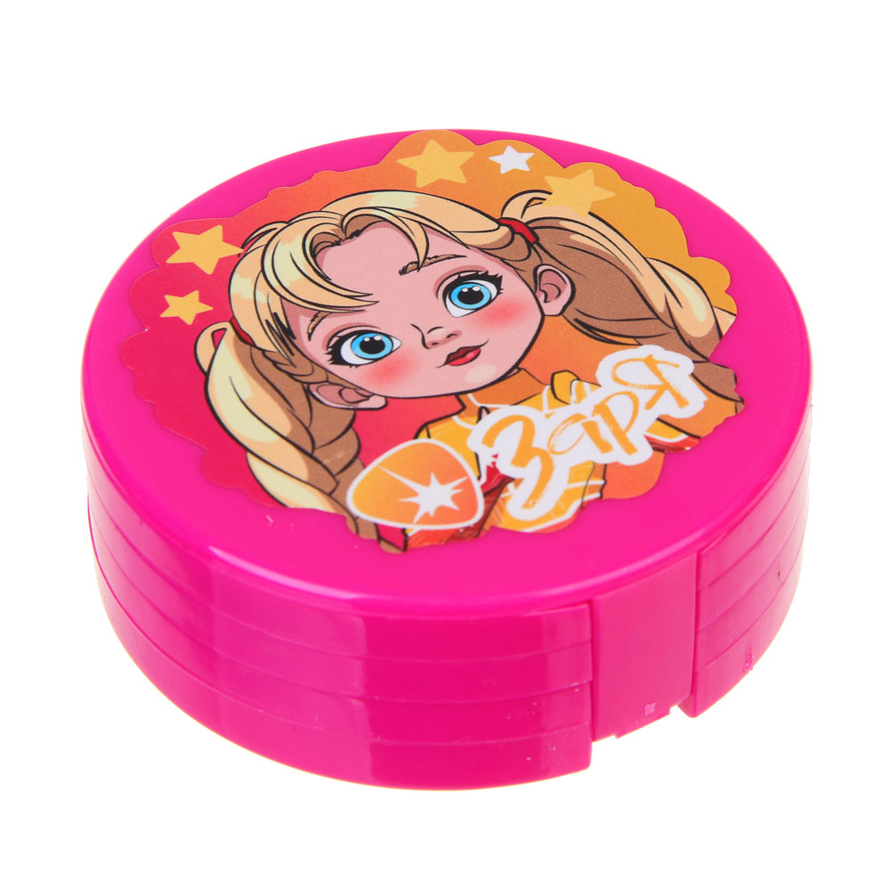 BY Русские Супергерои Набор детской косметики: тени, блески для губ, аппликатор, зеркало, #77020 - #7