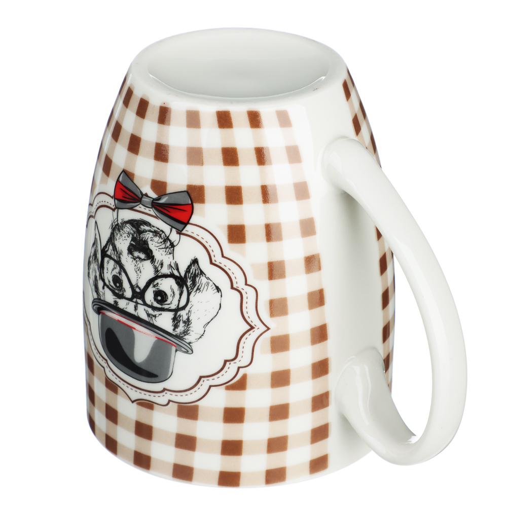 MILLIMI Кружка Собачки, 350мл, фарфор, 4 дизайна - #5