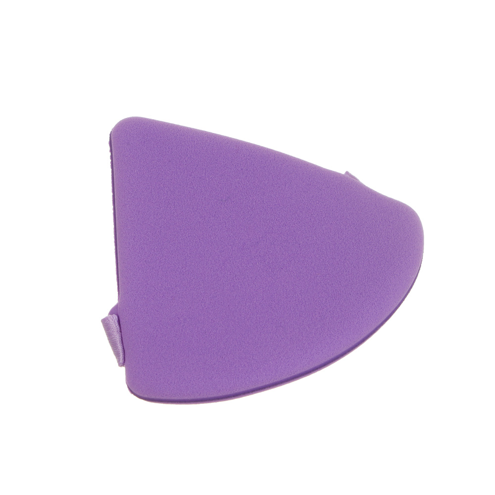 Набор для визажа 5 шт (спонжи 2 шт, кисти 3 шт) тм ЮНИLOOK, ЭВА, ПУ, пластик, нейлон, 3 цвета - #6