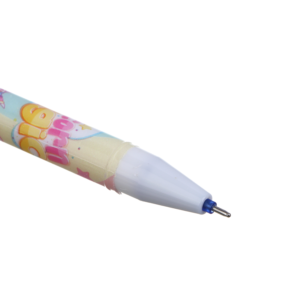 Ручка гелевая "пиши-стирай" синяя, фигурка "Фантазия", 6 дизайнов - #4