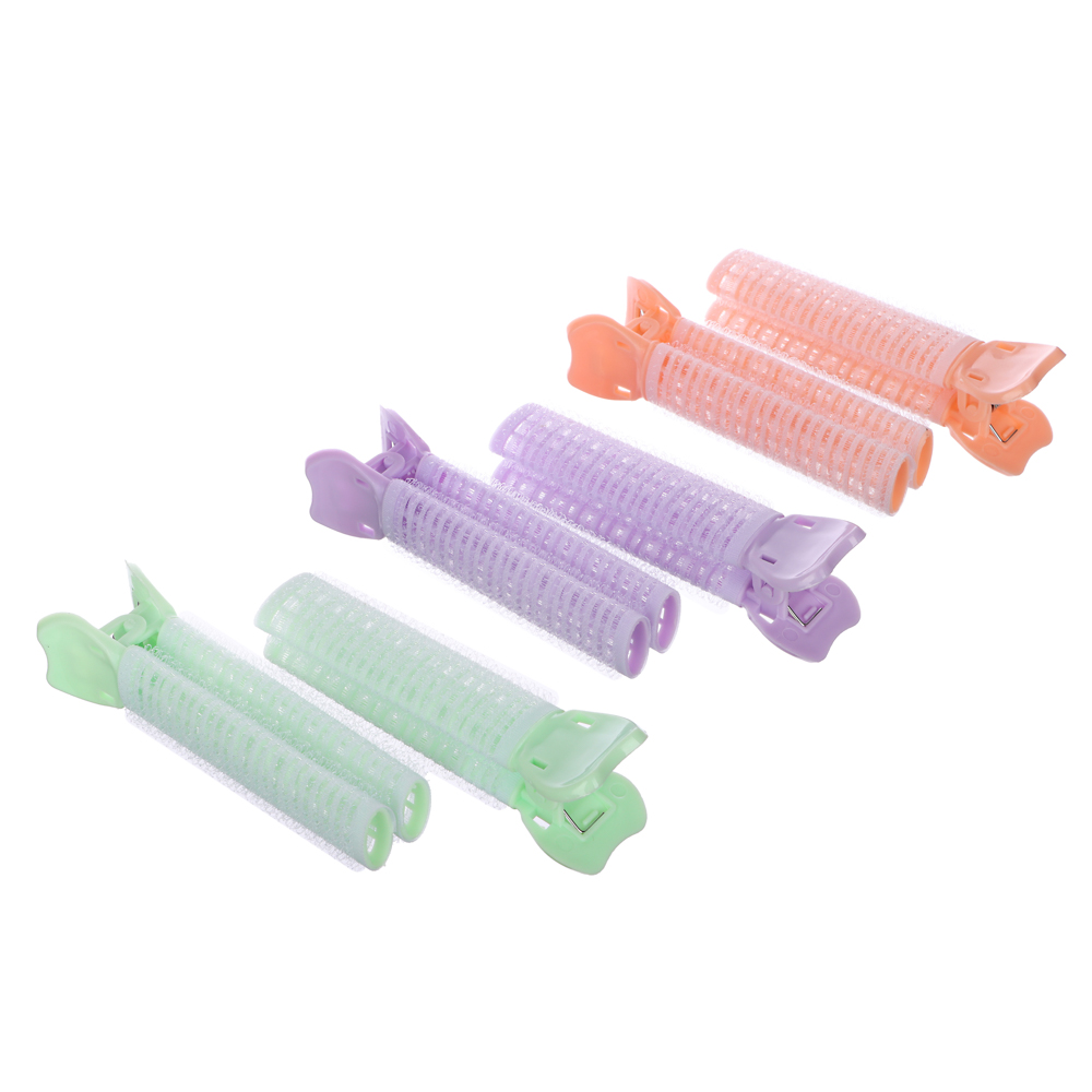 ЮНИLOOK Бигуди для прикорневого объема волос 2шт, 10,5х3см, пластик, нейлон, 3 цвета, ACS-71 - #1