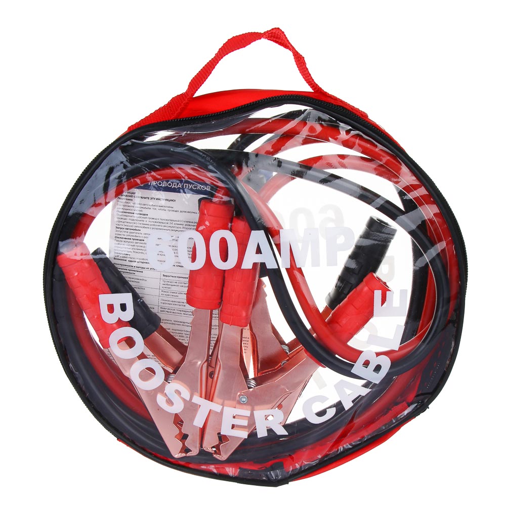 РОКОТ Провода пусковые, 600 А, -30°/+80°, 2.2 м, 12/24 В - #6