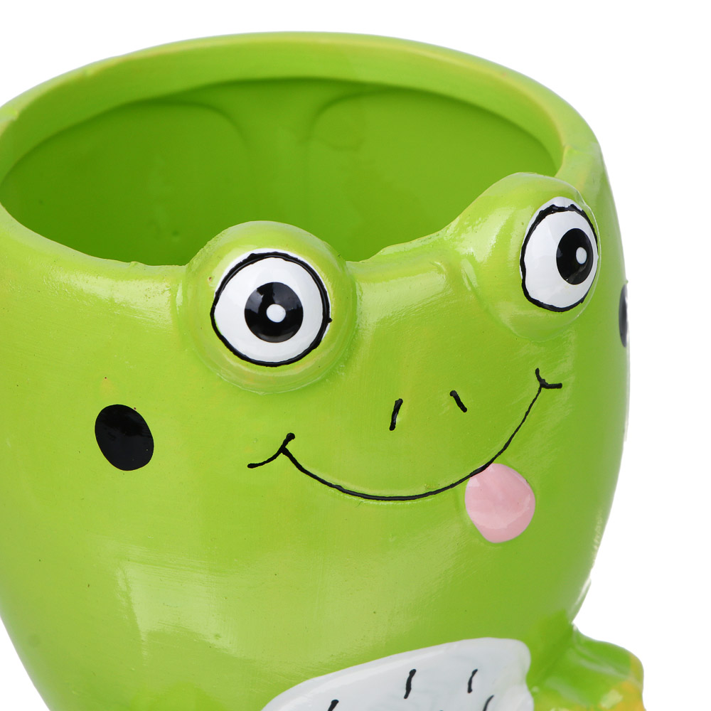 INBLOOM Кашпо Лягушонок 7х7см, керамика - #4