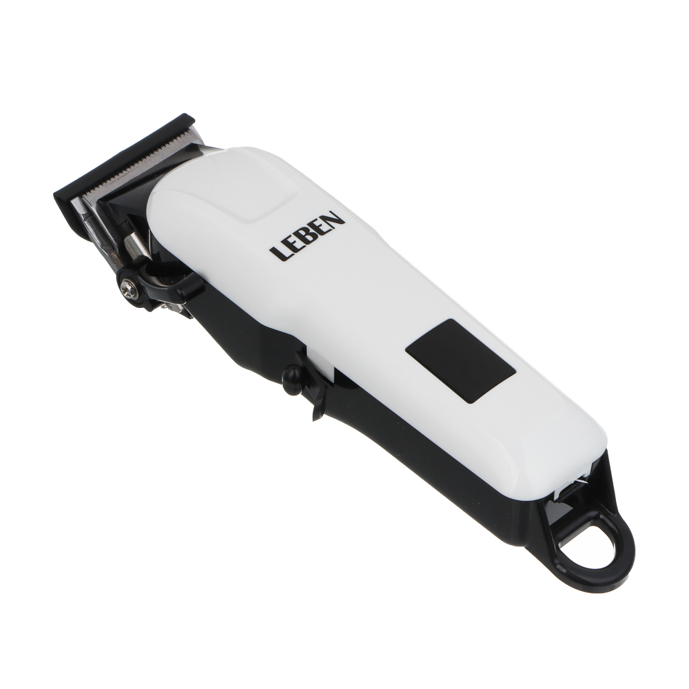 LEBEN Машинка для стрижки волос, 4 насадки: 3/7/9/12мм, Li-ion 3,7в/1200мАч, USB - #5