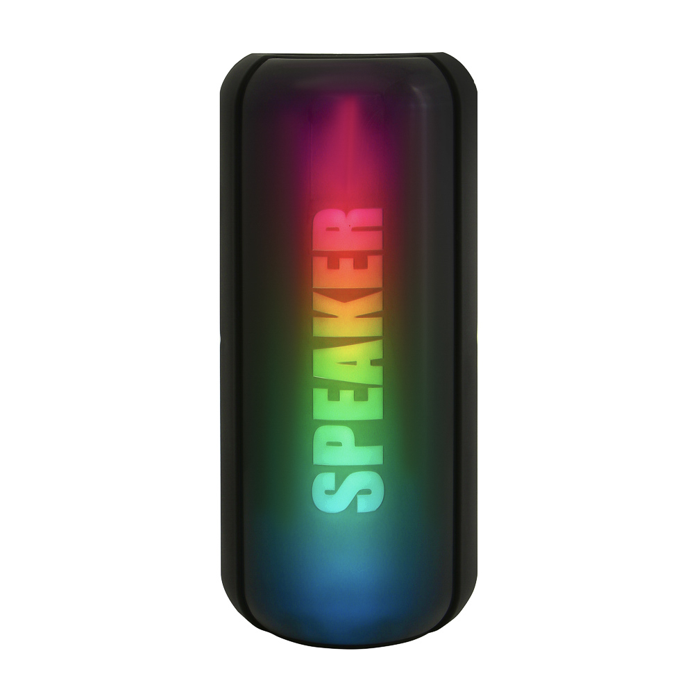 Колонка беспроводная BY ShineBar, 6 Вт, подсветка, 1200мАч, USB BT5.3,ВШГ 28x12x13см, черный - #1