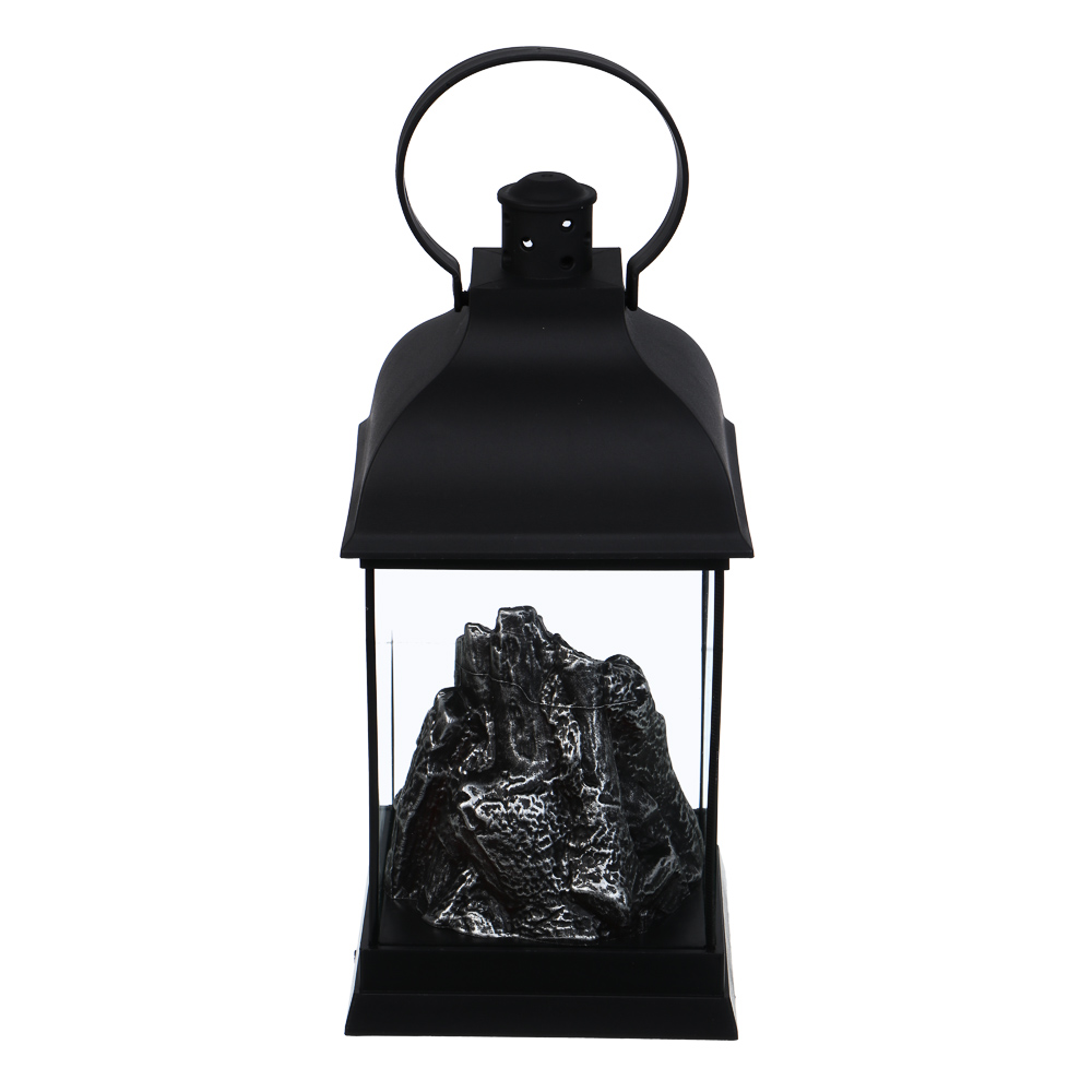 Светильник декоративный LED в виде фонаря тм СНОУ БУМ, 10,5x10,5x22см, PP, стекло, 2хАА, 1 режим - #2