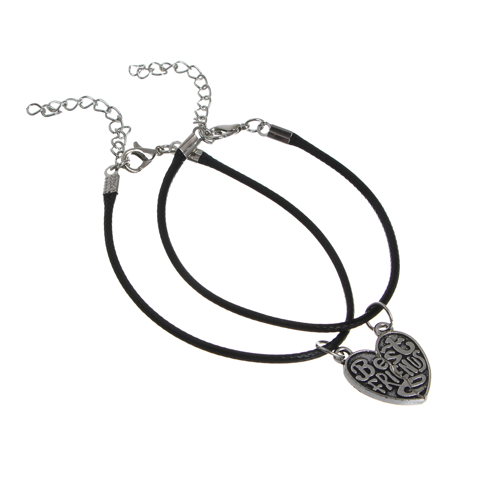 Браслет парный 2шт, d7,5 см, сплав, БЖ25-35 - #4