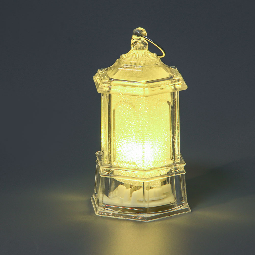 СНОУ БУМ Светильник декоративный LED в виде фонаря, 4,5x7,8см, PS, 3хAG10, 1 режим - #4