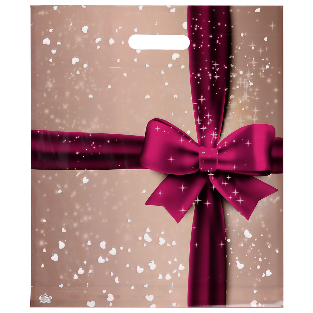 Пакет Подарочный перламутр-пакет вырубной, 45х38см, ламинат - #1