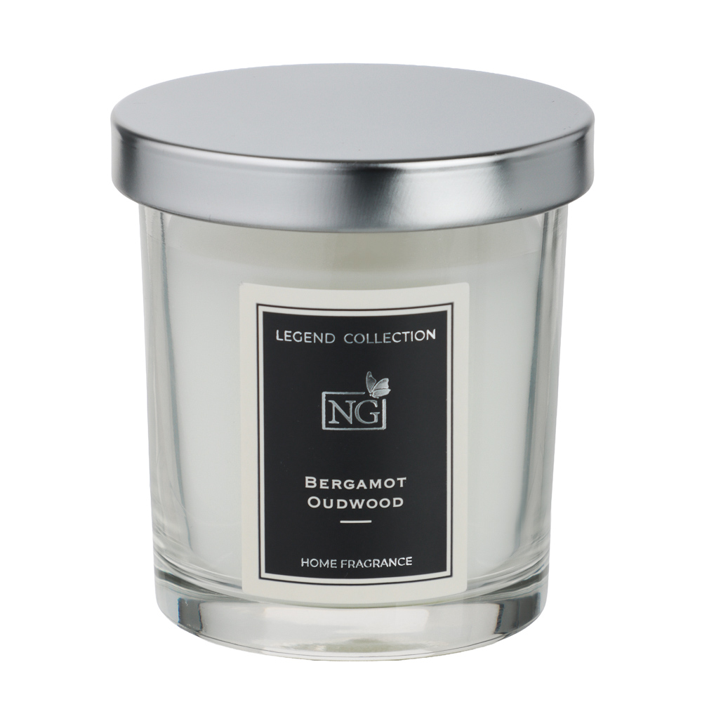 NEW GALAXY Свеча ароматизированная LEGEND COLLECTION, 88 гр, Bergamot Oudwood - #2