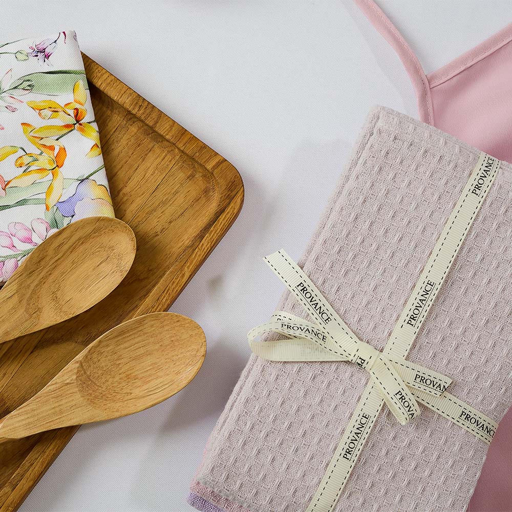 PROVANCE Ботаника Комплект вафельных полотенец 3шт, 40х60см,100% хлопок - #11