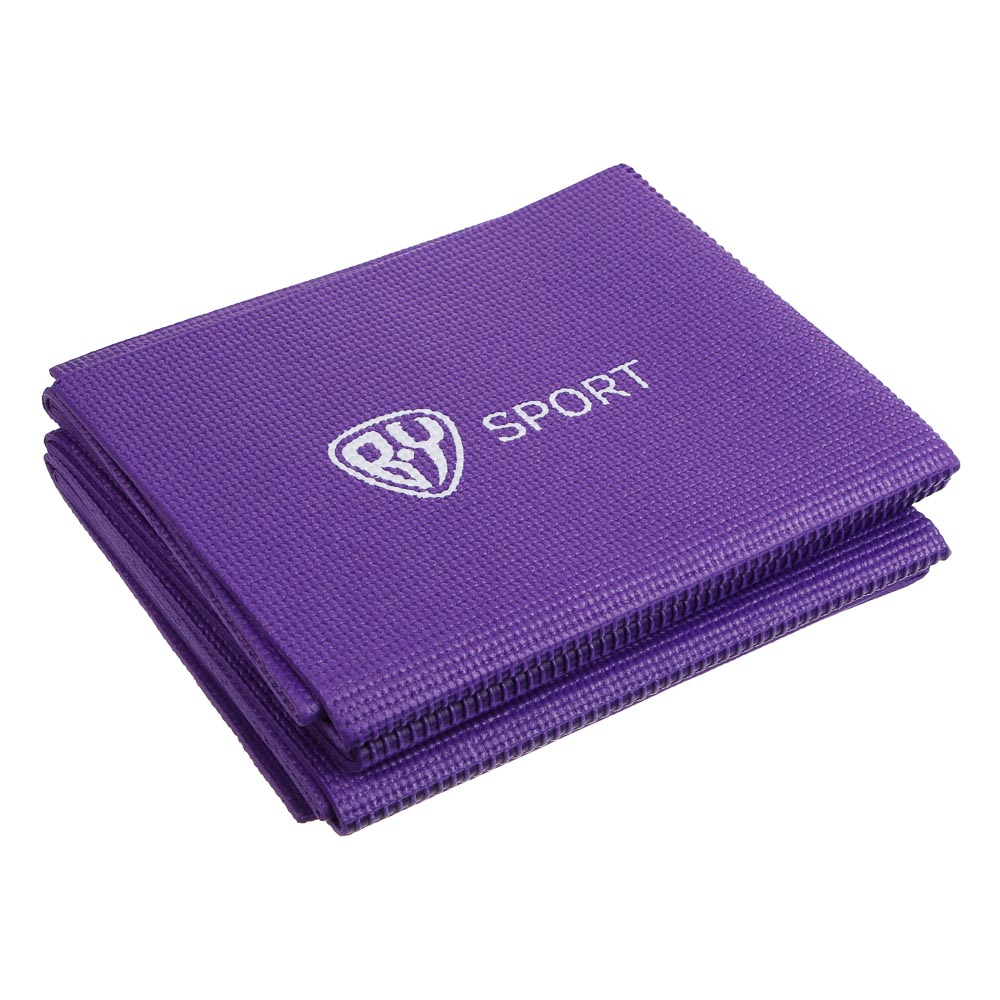 Коврик складной для фитнеса и йоги тм BY SPORT, 173х61х0,4 см, PVC - #9
