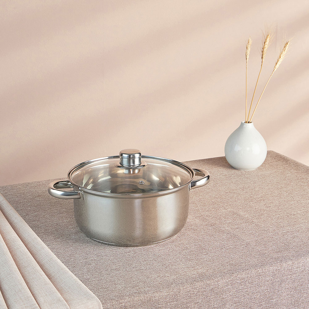 Джерси Кастрюля с крышкой 3,7л, 22х11см - #4