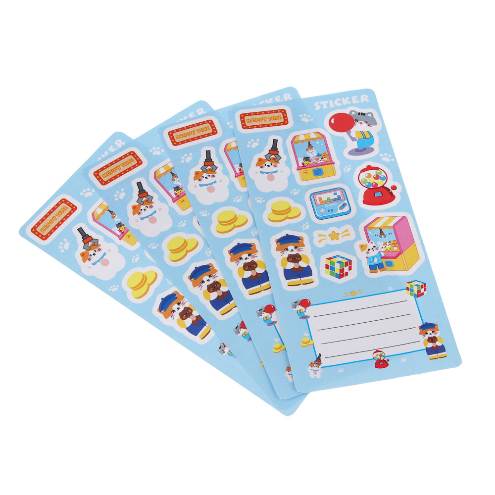 Набор для творчества пазл с наклейками, 18,5х24,5см, бумага, 4 дизайна - #3