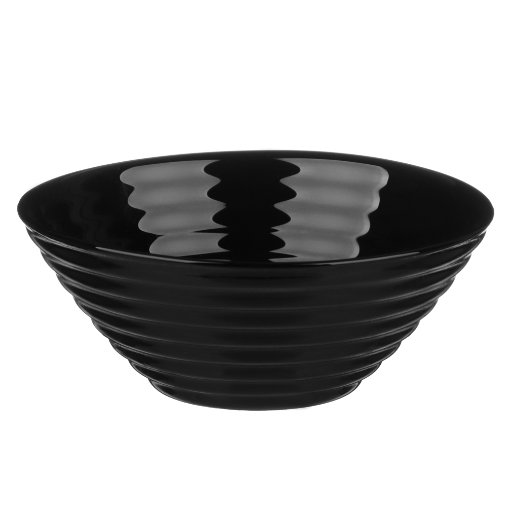 MILLIMI Бароло Салатник 12,7см черный опаловое стекло - #1