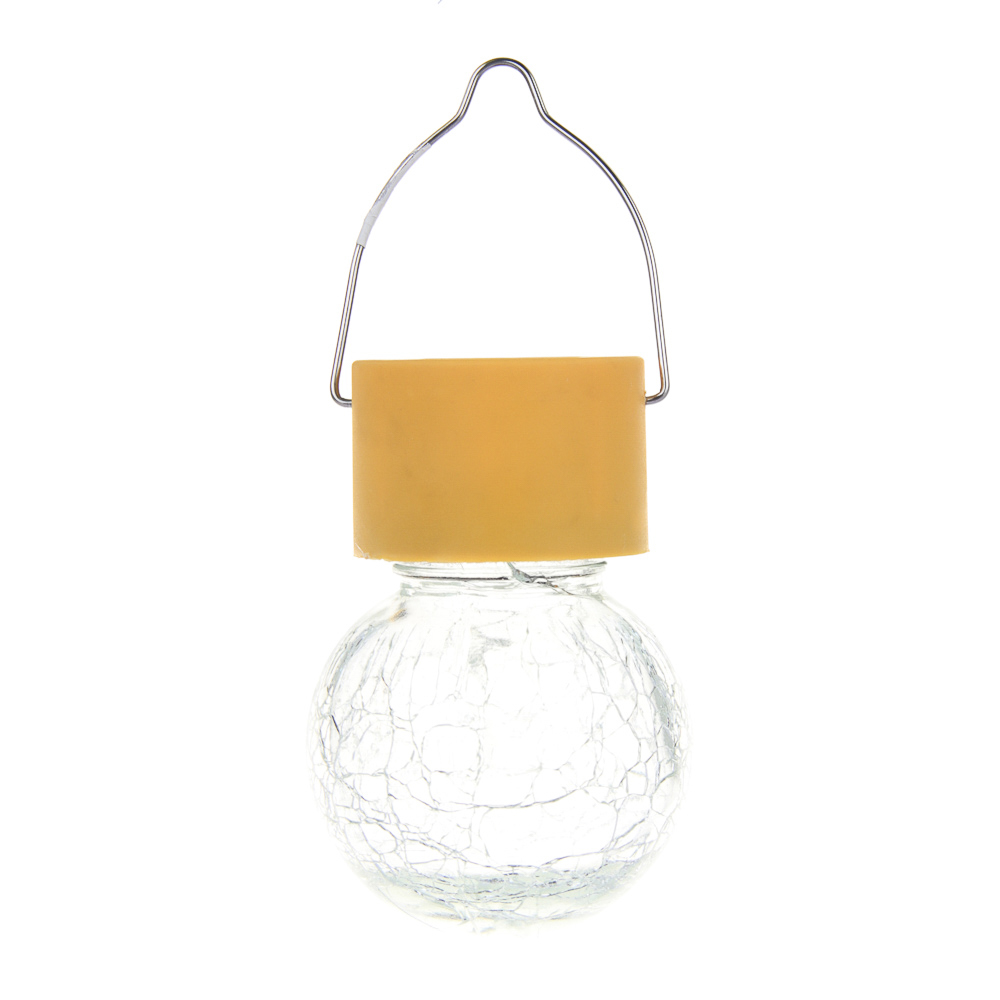 INBLOOM Фонарь на солн.батарее 9х6см 1LED белый, 1x1.2v 2/3AA 100mAh Ni-MH, пластик, стекло - #3