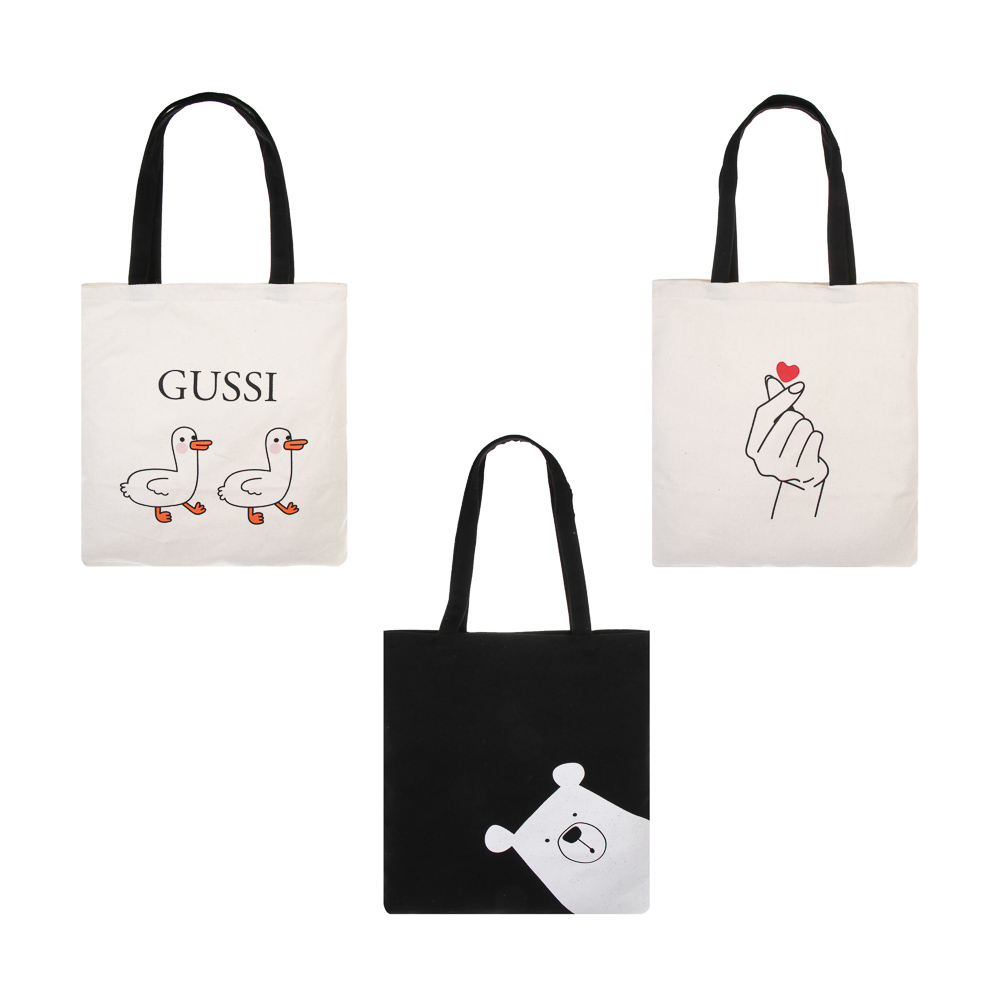 Сумка-шоппер тм VETTA, полиэстер, 37х41см, до 7кг, 3 дизайна купить с выгодой в Галамарт