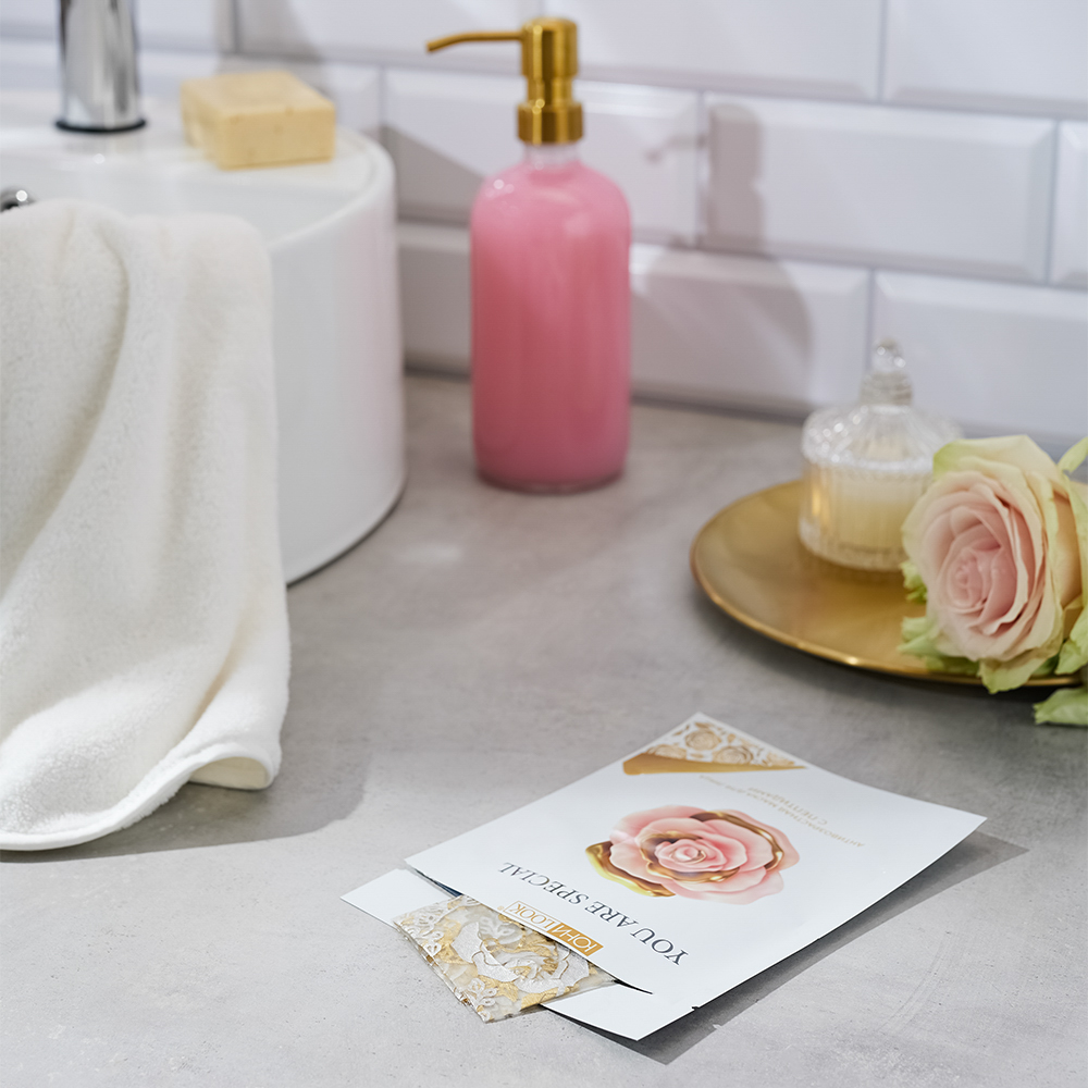 ЮНИLOOK Маска тканевая антивозрастная с пептидами Золотое кружево, 25 мл - #8