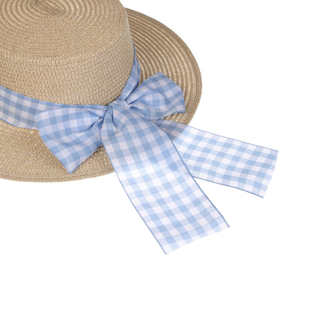 Шляпа женская с бантом, р. 58, 100% целлюлоза, тм GALANTE, разноцветная, #2 - #4