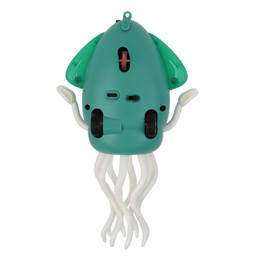 ИГРОЛЕНД Игрушка музыкальная "Осьминожка", звук, свет, движ., USB, 3.7V, 500mA, 12,6х8,2х20,5см - #10