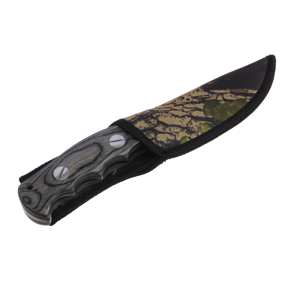 ЕРМАК Нож охотника в ножнах 24(9,5х0,4)см ручка пластик - #6