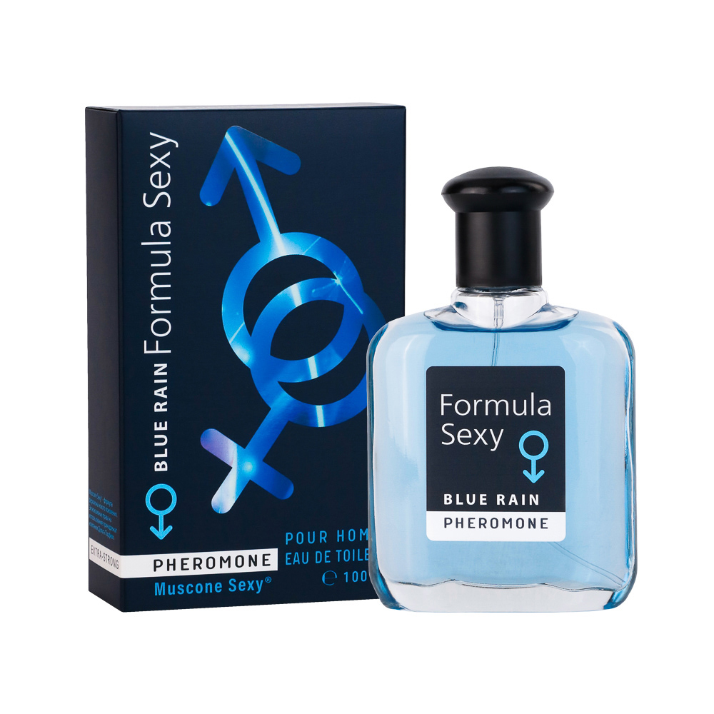 Туалетная вода мужская тм Formula Sexy Blue Rain с феромонами, 100 мл - #1