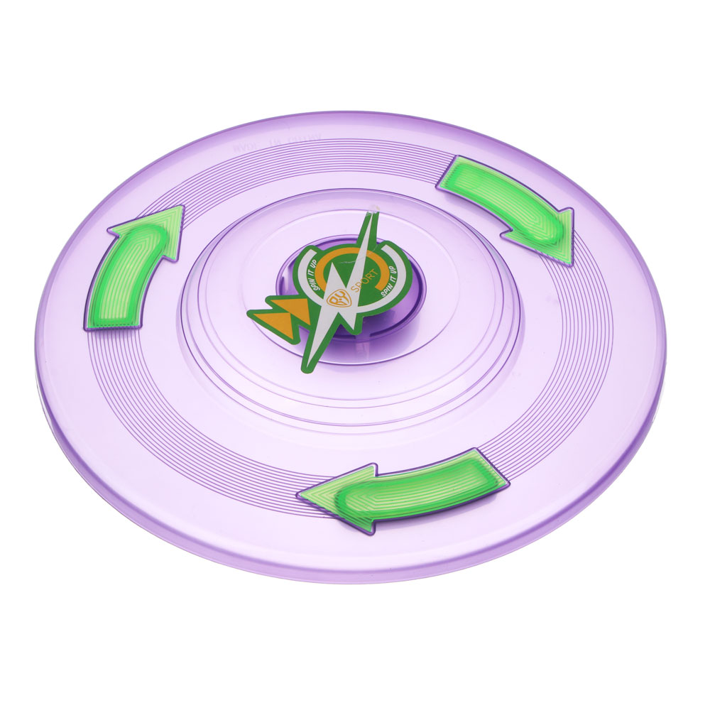 Тарелка летающая "Фрисби", тм BY SPORT, 20см, 3LED диода, питание 3xLR1130, пластик - #3