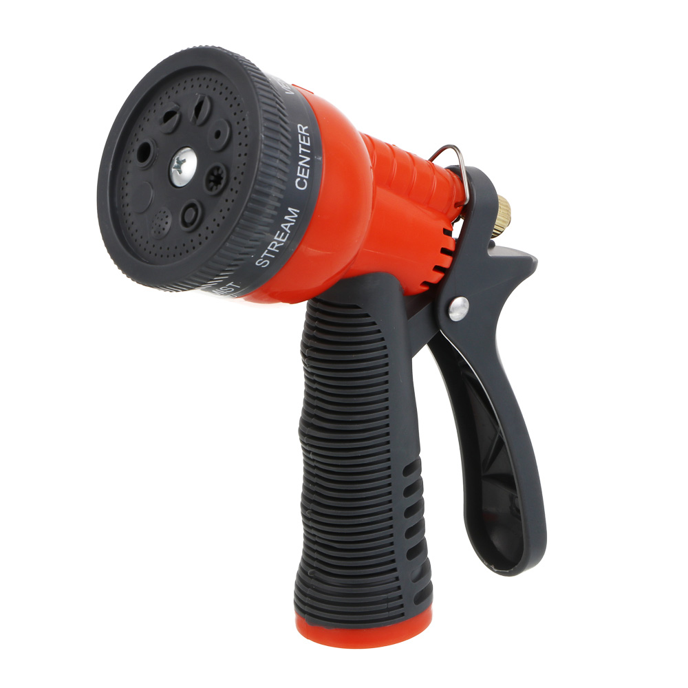 INBLOOM Набор для полива (пистолет 8 реж- 1шт., 3/4" коннектор- 2шт., 1/2"-3/4" штуцер-1шт.) ПП - #2