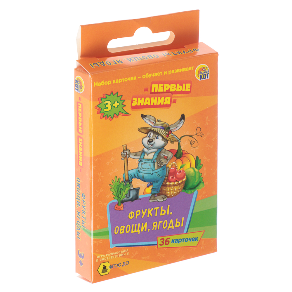 Игра развивающая настольная "Первые знания", 6,1х11,3х1,5 см, 4 дизайна - #19