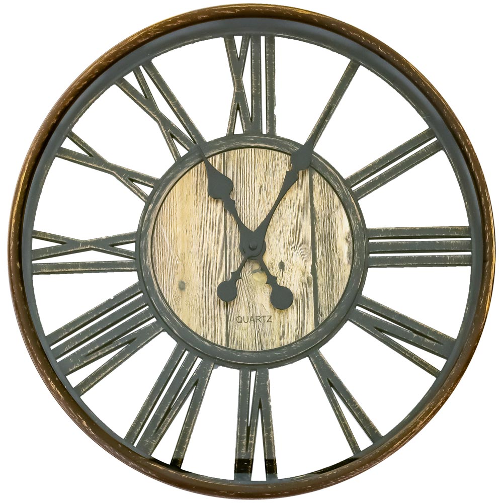 Часы настенные Ladecor chrono, цвет коричневый - #1