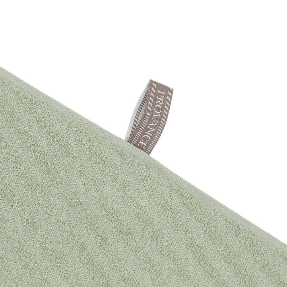 PROVANCE Линт Полотенце махровое, 100% хлопок, 50х90см, светло-зеленый - #6