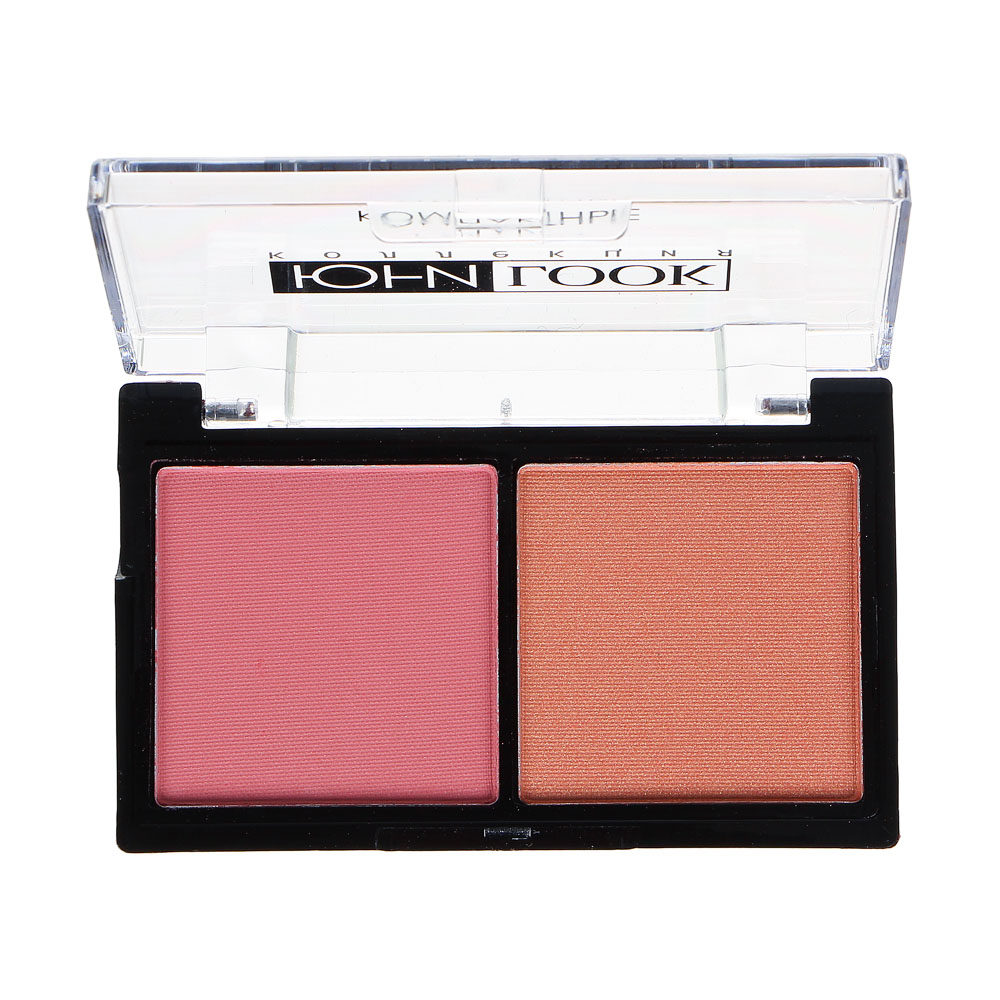 ЮНИLOOK Румяна компактные, 4,6гр, 2 тона, РК-19 - #3