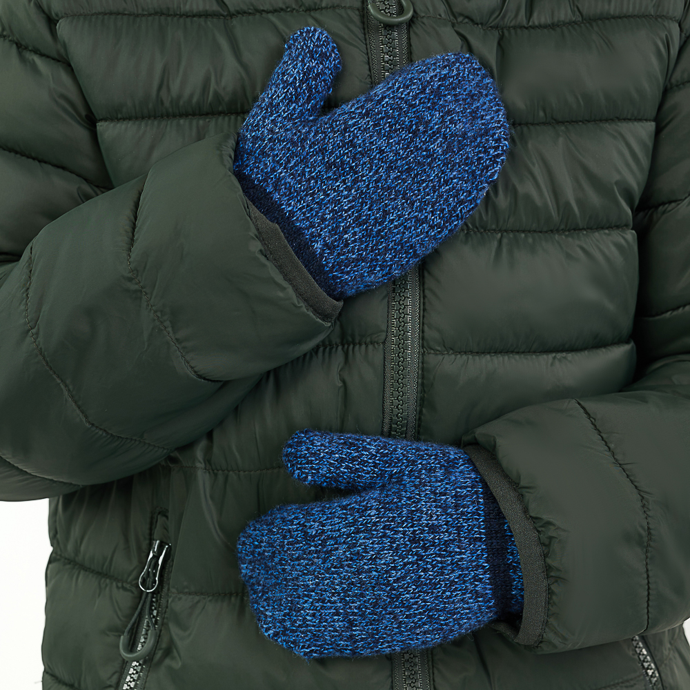 GALANTE Варежки детские вязаные, р. 12, 4 дизайна, СЗПВ24-29 - #7