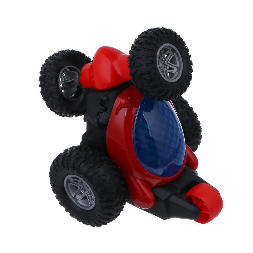 ИГРОЛЕНД Машина радиоуправляемая "Мега трюк", 4х кан., свет, 4АА, ABS, 16х11,2х11,5см, 4 дизайна - #4