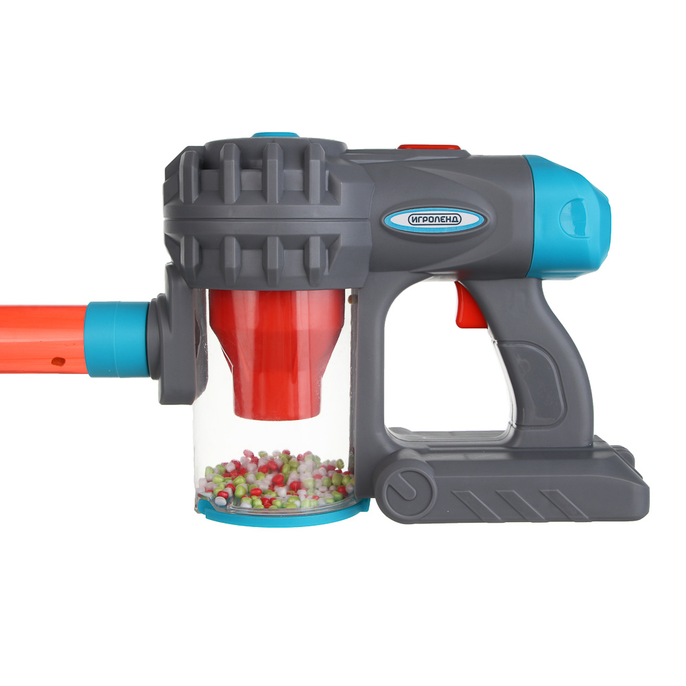 ИГРОЛЕНД Игровой набор бытовой техники "Пылесос", пластик, 3хАА, 19х8,5х32 см - #10