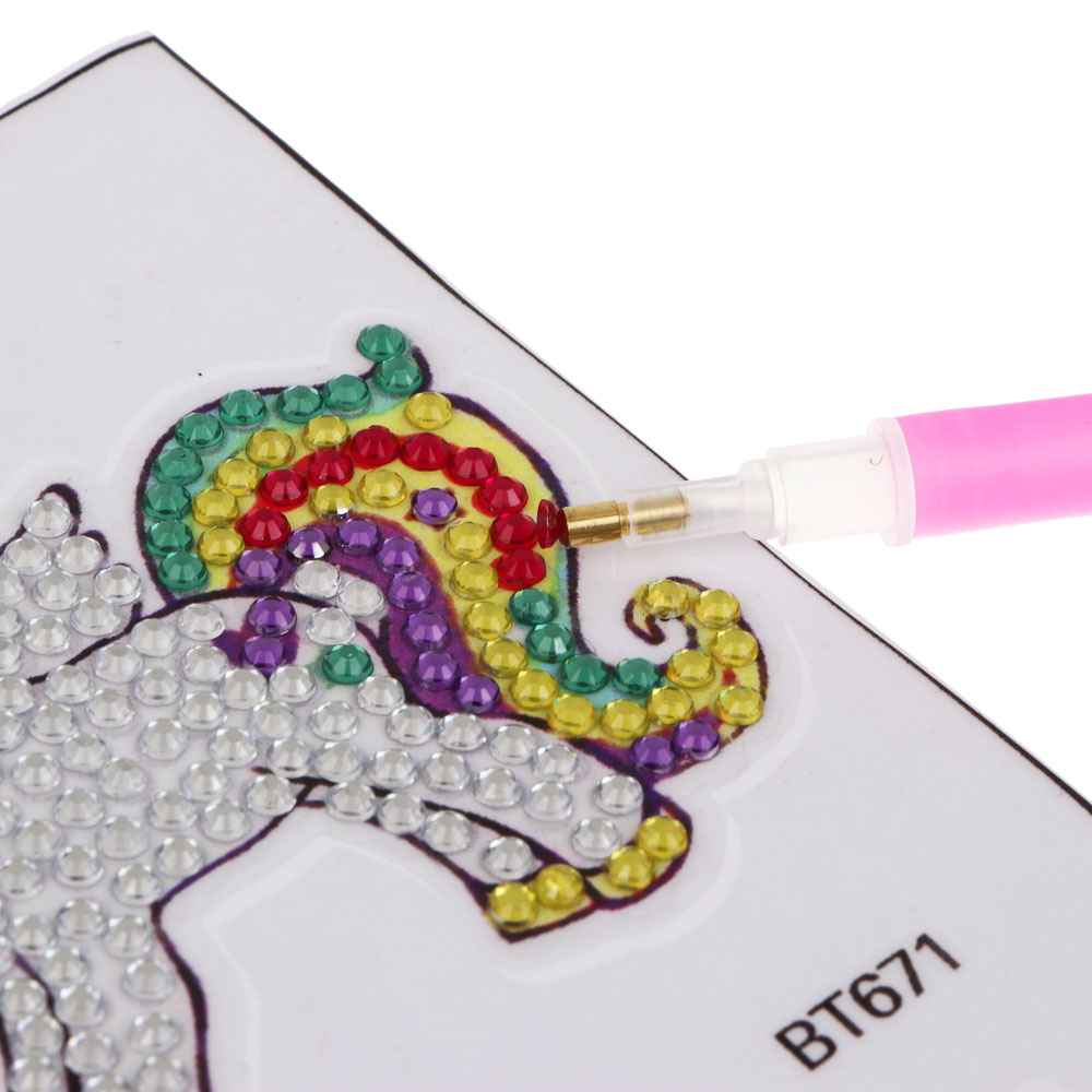 Набор для творчества "Сверкающие стикеры", ХОББИХИТ, 15х2х22,5см, PP, PVC, 2 дизайна - #8