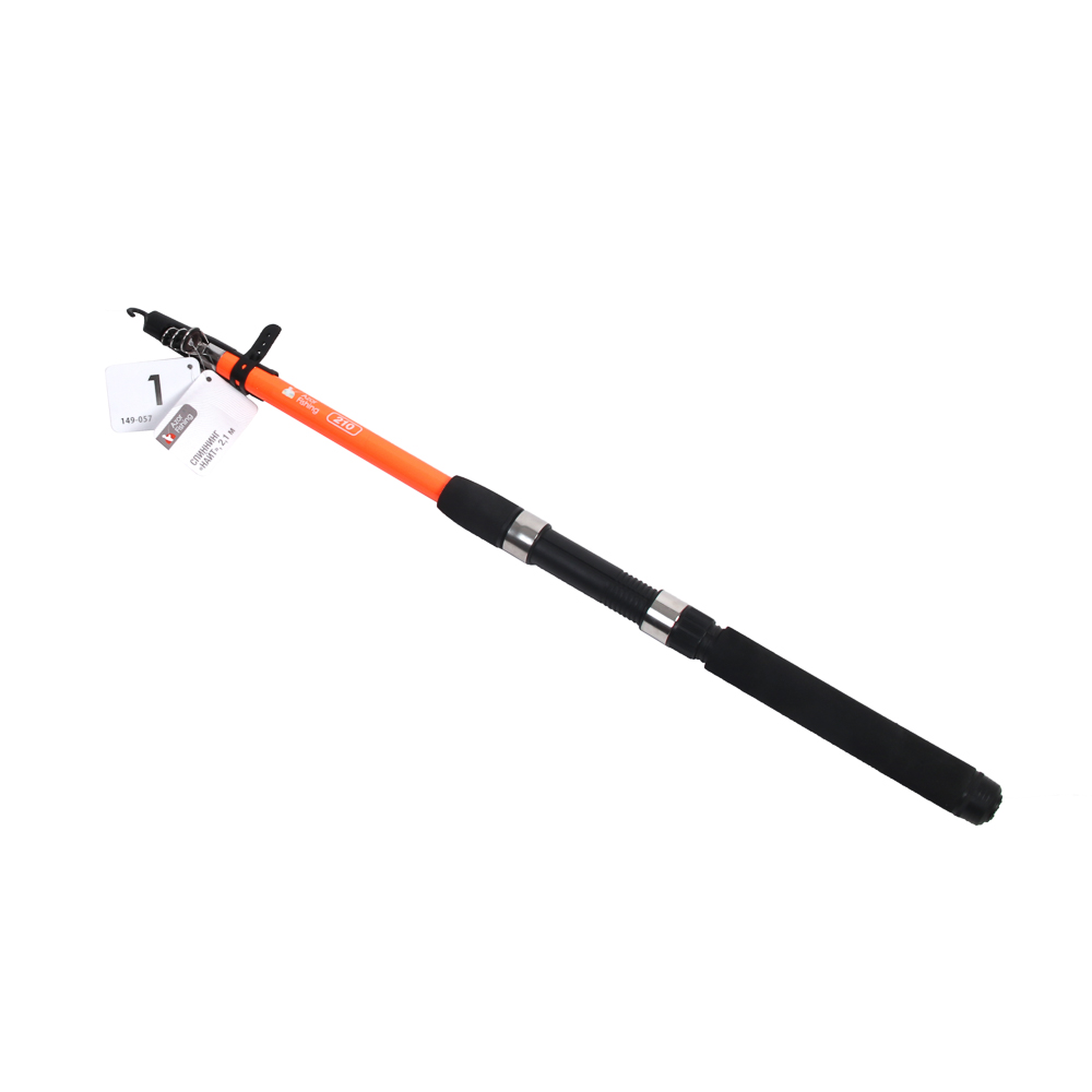 Спиннинг "Найт" тм AZOR FISHING, телескоп., файбергласс, 2,1м, тест 30-60гр - #7
