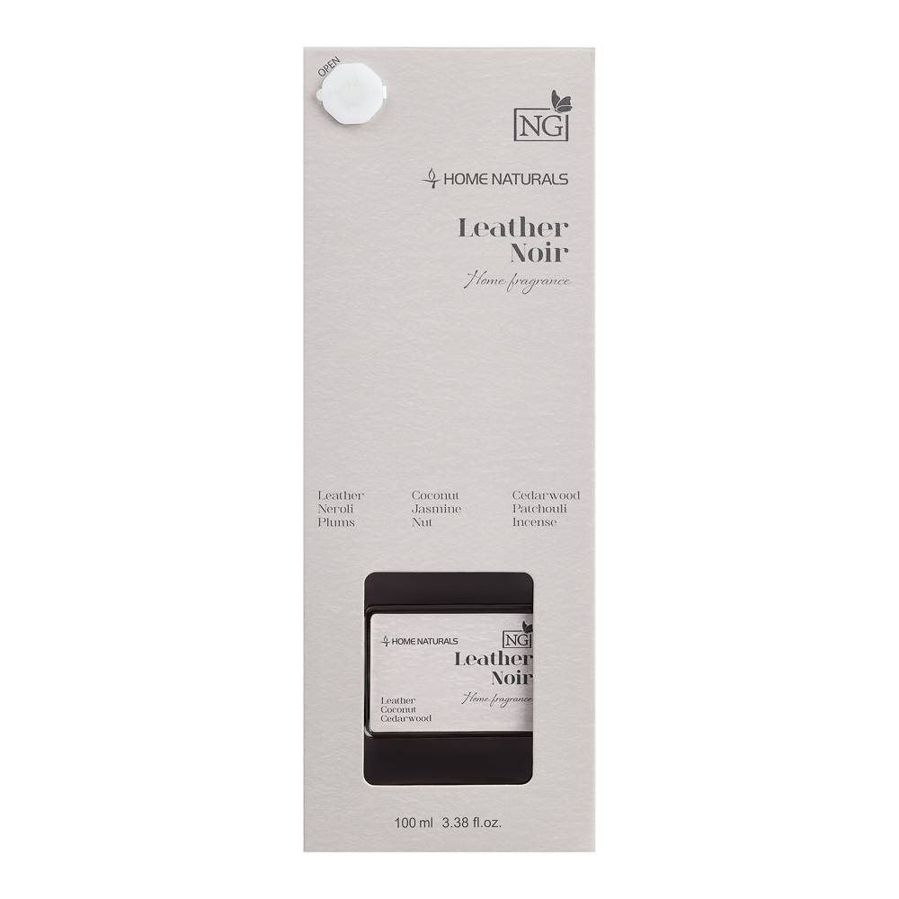 NEW GALAXY Диффузор Home Naturals 100 мл., Leather Noir - #6